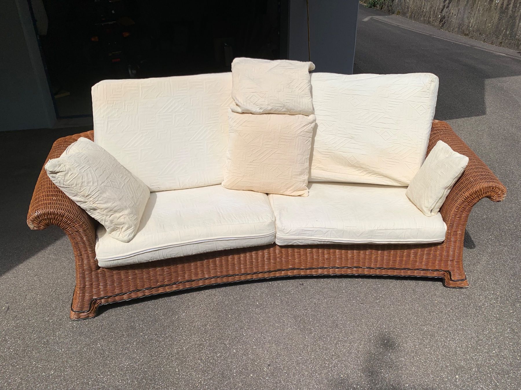 Sofas: Rattan Lounge Sofas x 2 – D'occasion à Brütten par jas90q