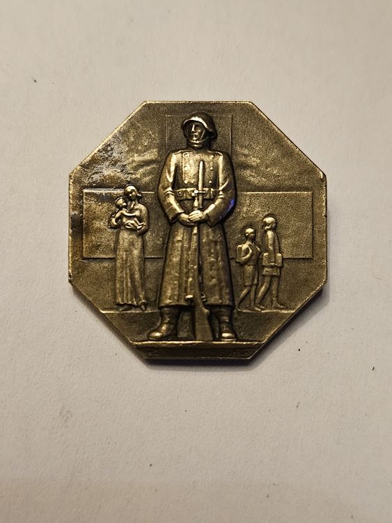 Médaille Suisse Don National Pour Nos Soldats Et Leurs Familles - Bronze, 1918