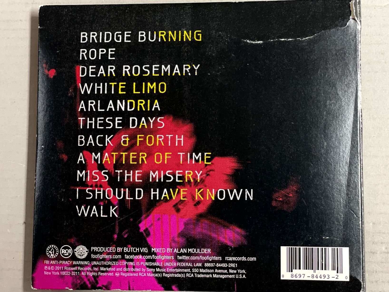 CDs: Foo Fighters-Wasting Light – Gebraucht aus Muri b. Bern von AdidasCollector 3