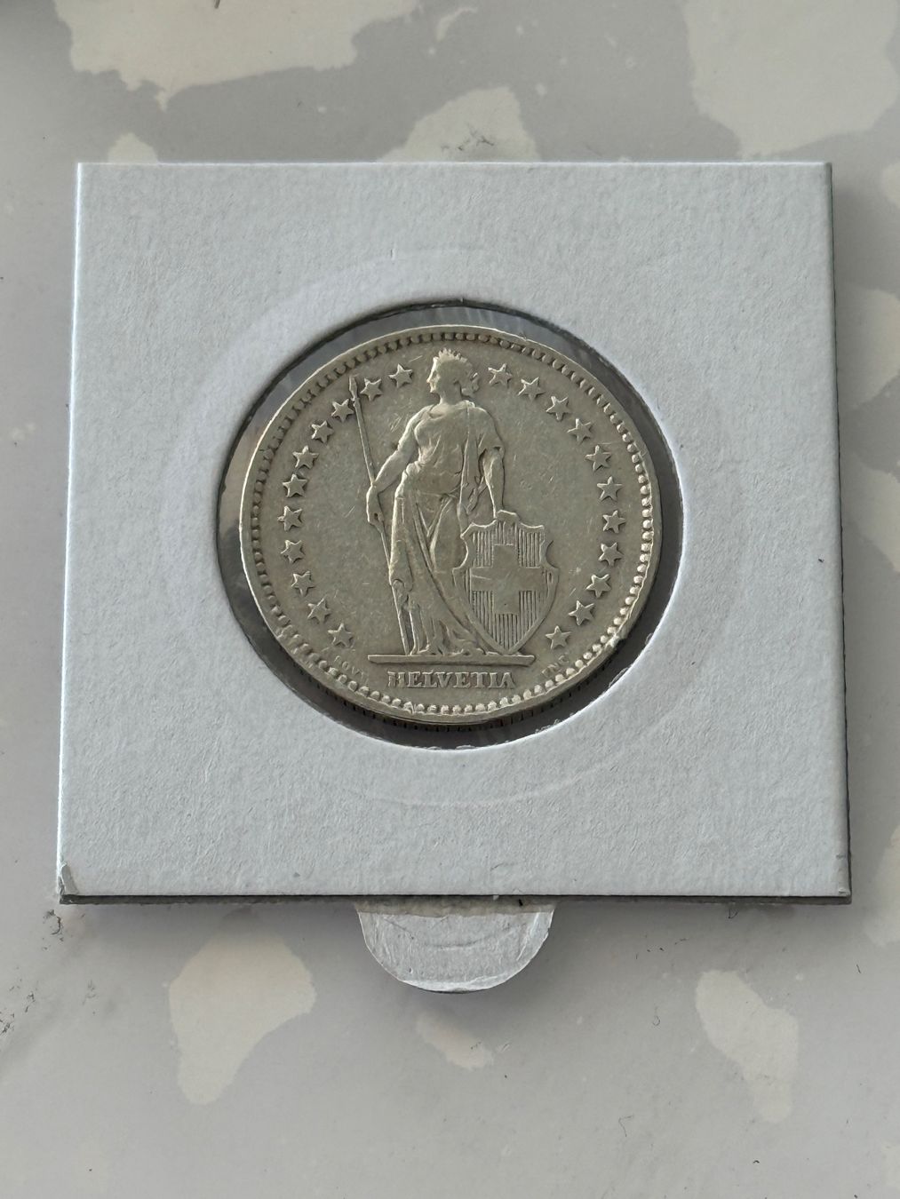 Tutti le monete: 2 Franken 1922  Rar – Usato da Wallisellen venduto da SWISS_SILVER1