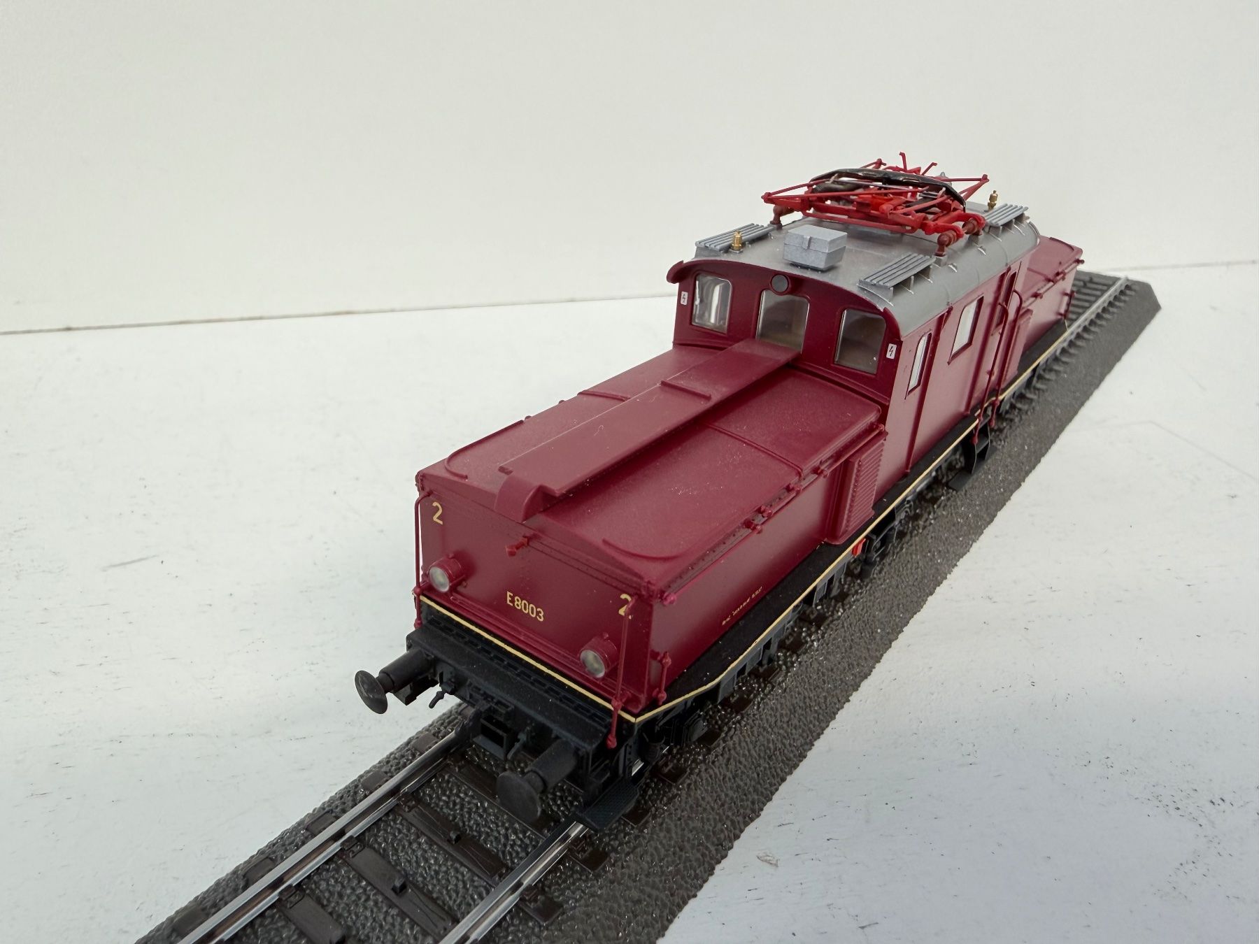 Roco Modellini di ferrovie: Roco Lokomotive 78655 E 80 03 HO – Usato da Büsserach venduto da ModellbahnDepot 5