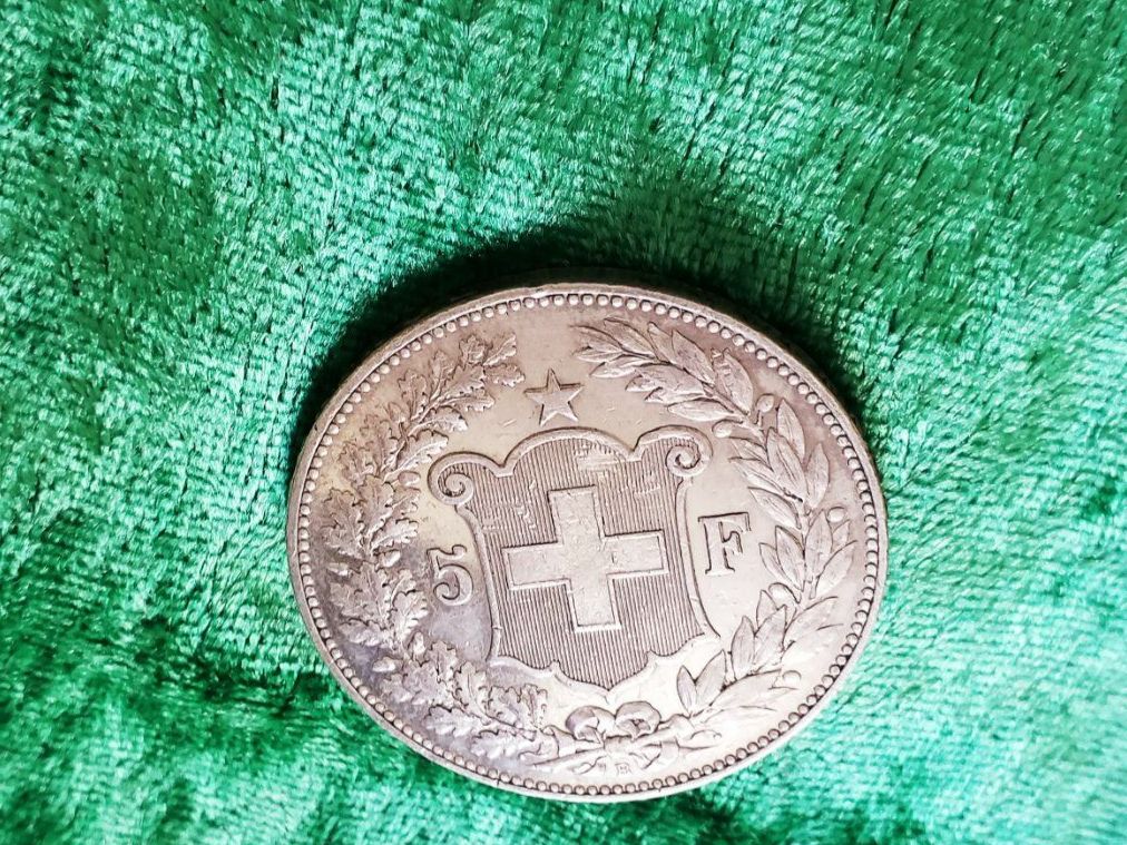 Tutti le monete: CH 5 Franken 1891/ 5 Francs 1891 – Usato da Gordola venduto da ale_5wbc 6