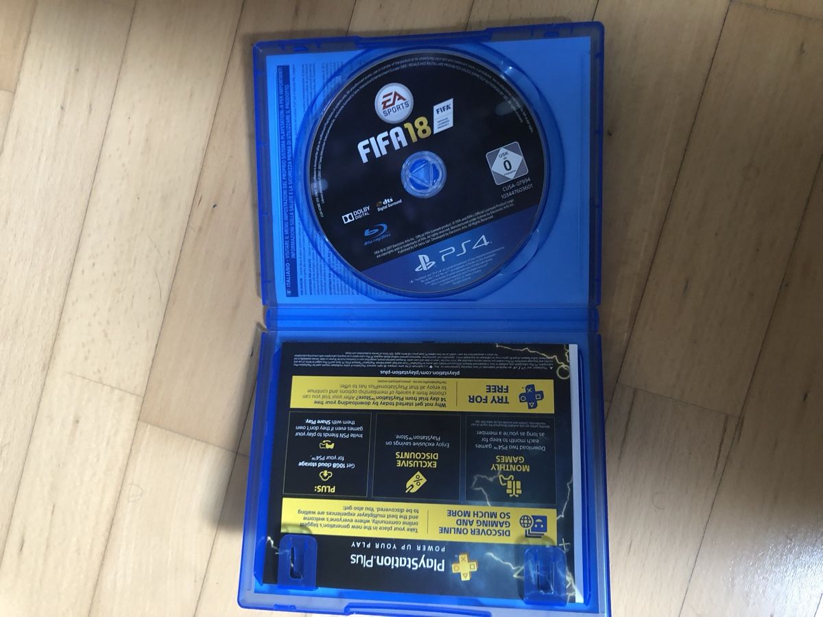 Sony Giochi: FIFA 18 PS4 – Usato da Watt venduto da One_cond 1