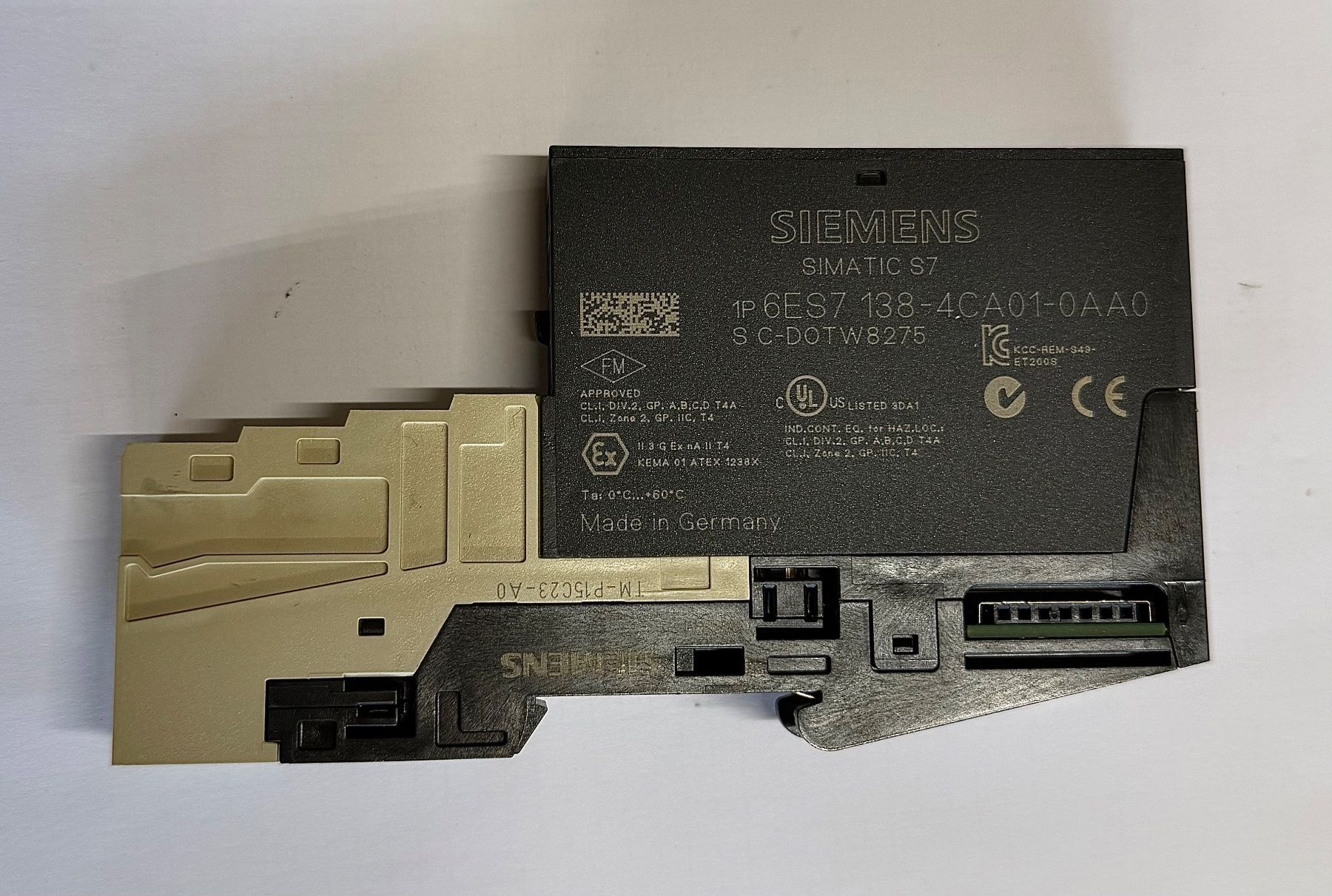 Siemens Componenti elettronici: Siemens Simatic S7 - ET200S, 6ES7 138-4CA01-0AA0, PM-E – Usato da Dintikon venduto da Baddaru 1