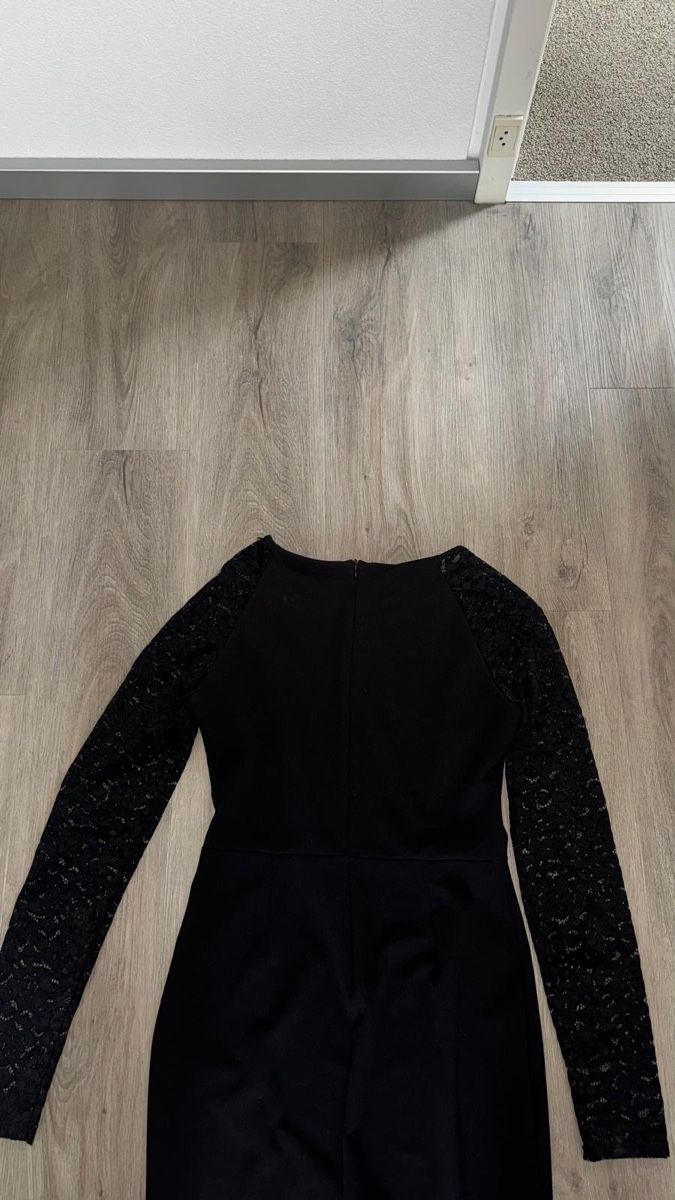Vestiti: Elegantes, schwarzes Abendkleid mit Spitze, Grösse 36. – Nuovo (secondo la descrizione) da Cham venduto da selinjoe 2