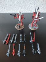 Warhammer 40k - seigneur fantôme Eldar (Aeldari) avec armes