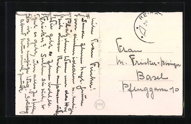 Cartoline postali: AK Reigoldswil, Pension Eichenhof – Usato da Berlin venduto da bartko-reher 1