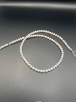 Perlenkette weiss 39cm