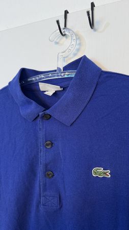 Lacoste Poloshirt blau Grösse 4/M oryginal