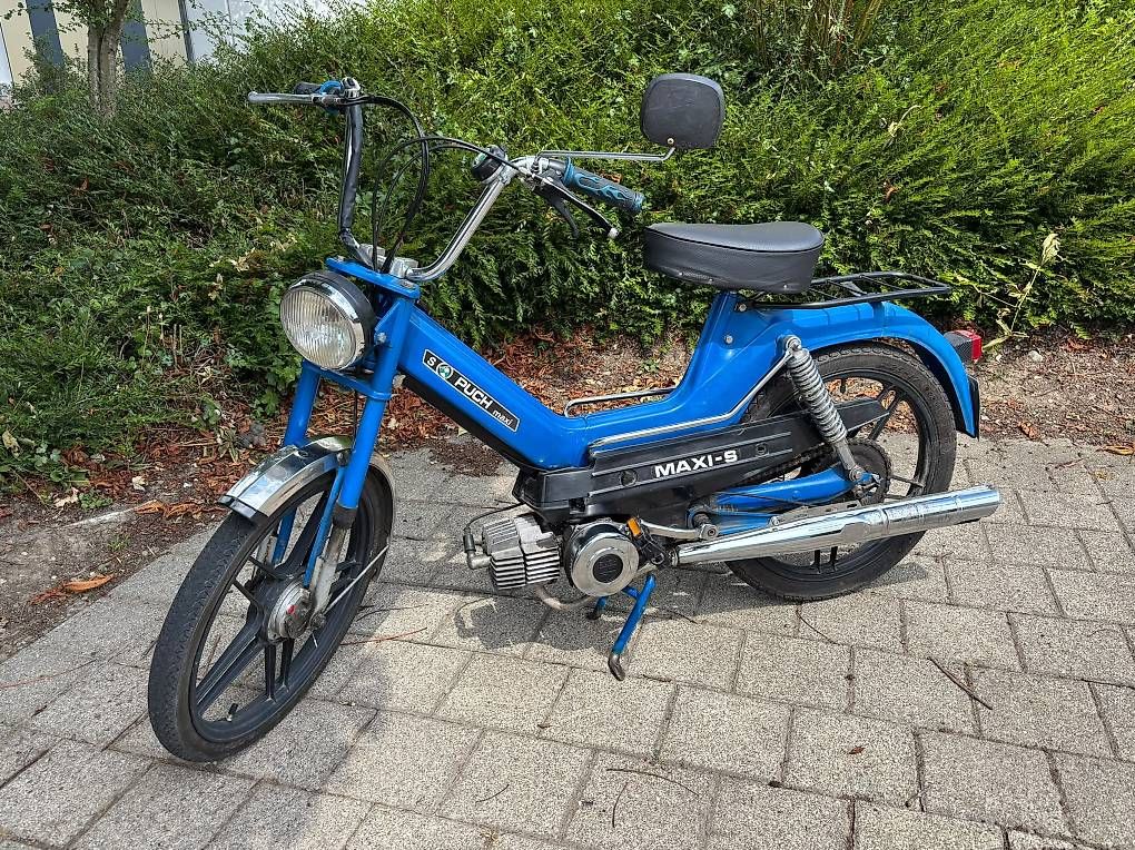 Ciclomotori: Puch Maxi S - Klassiker in Blau – Usato da Tägerschen venduto da scherrerS 2