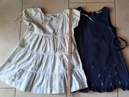 Sommerkleider Set für Mädchen, Grösse 92