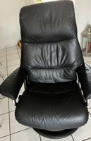 Sessel Stressless Leder schwarz guter Zustand