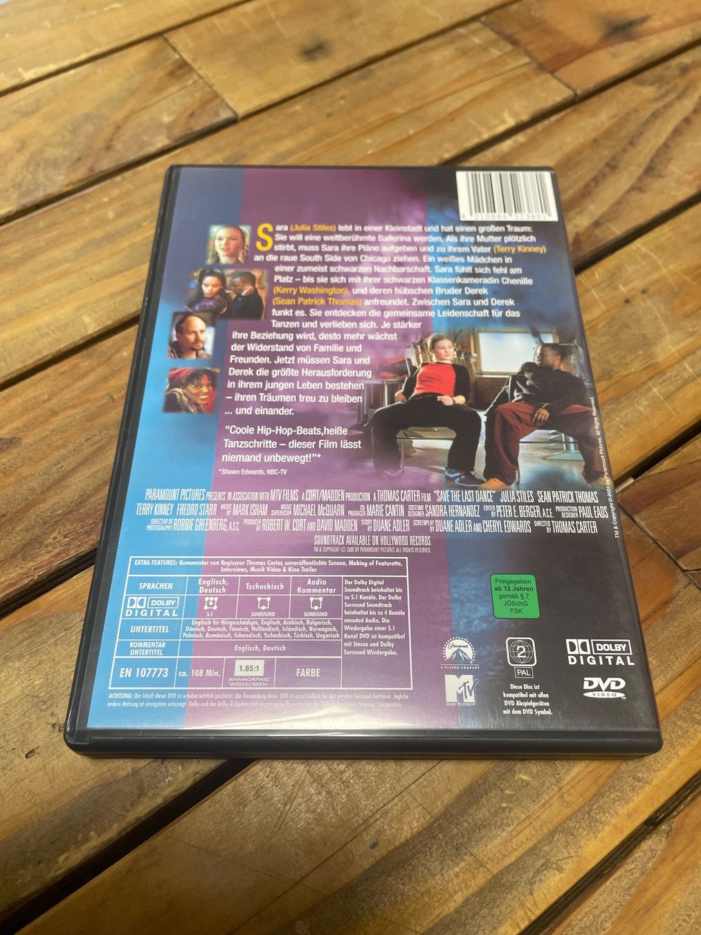 Tutti i DVDs: DVD save the last dance (allemand) – Usato da moudon venduto da faucheur2 1