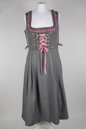 LANDHAUS Dirndl grau/rose gr.40