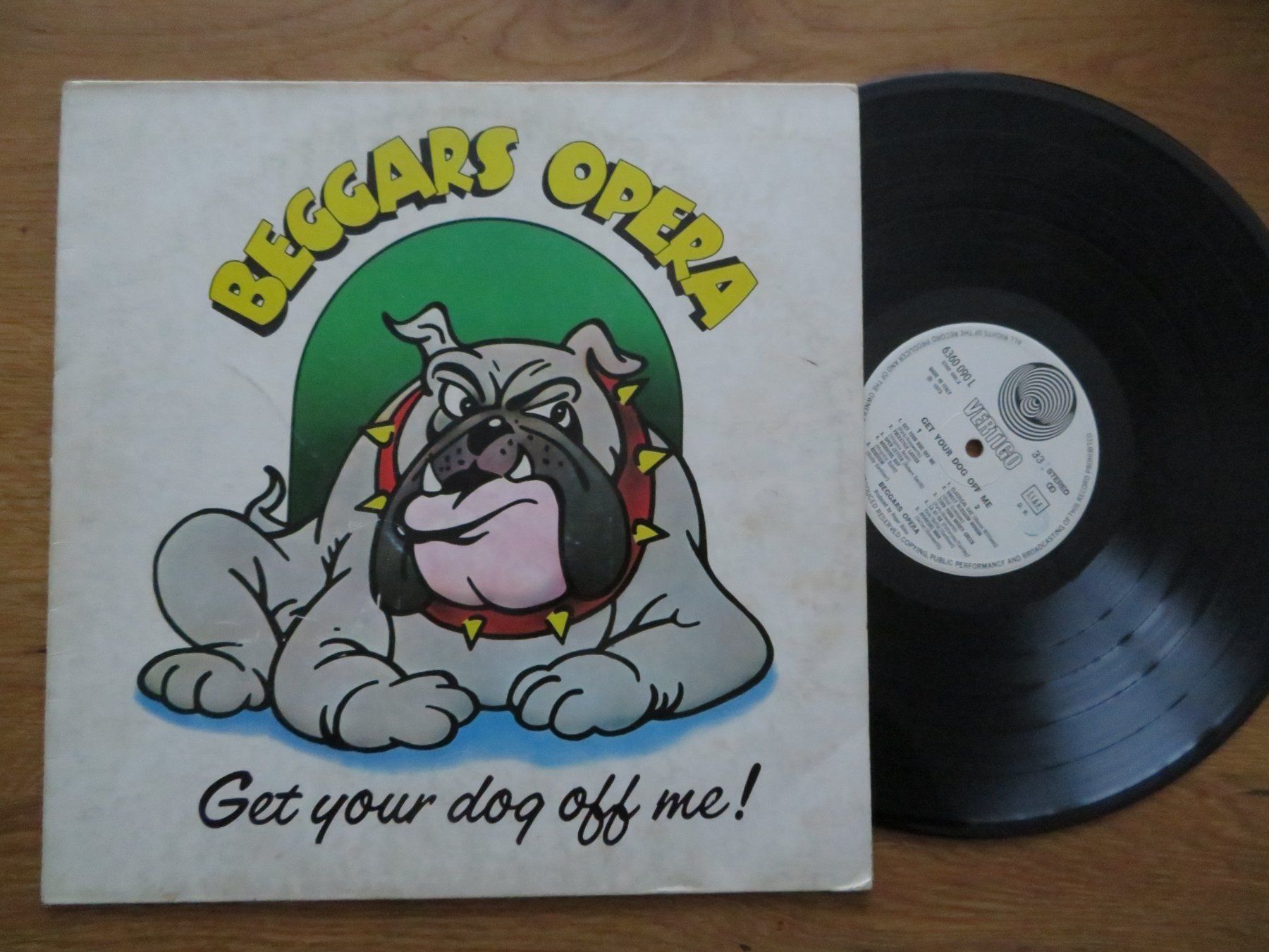 Dischi in vinile: BEGGARS OPERA GET YOUR DOG OFF ME – Nuovo (secondo la descrizione) da Zürich venduto da max_cp5f
