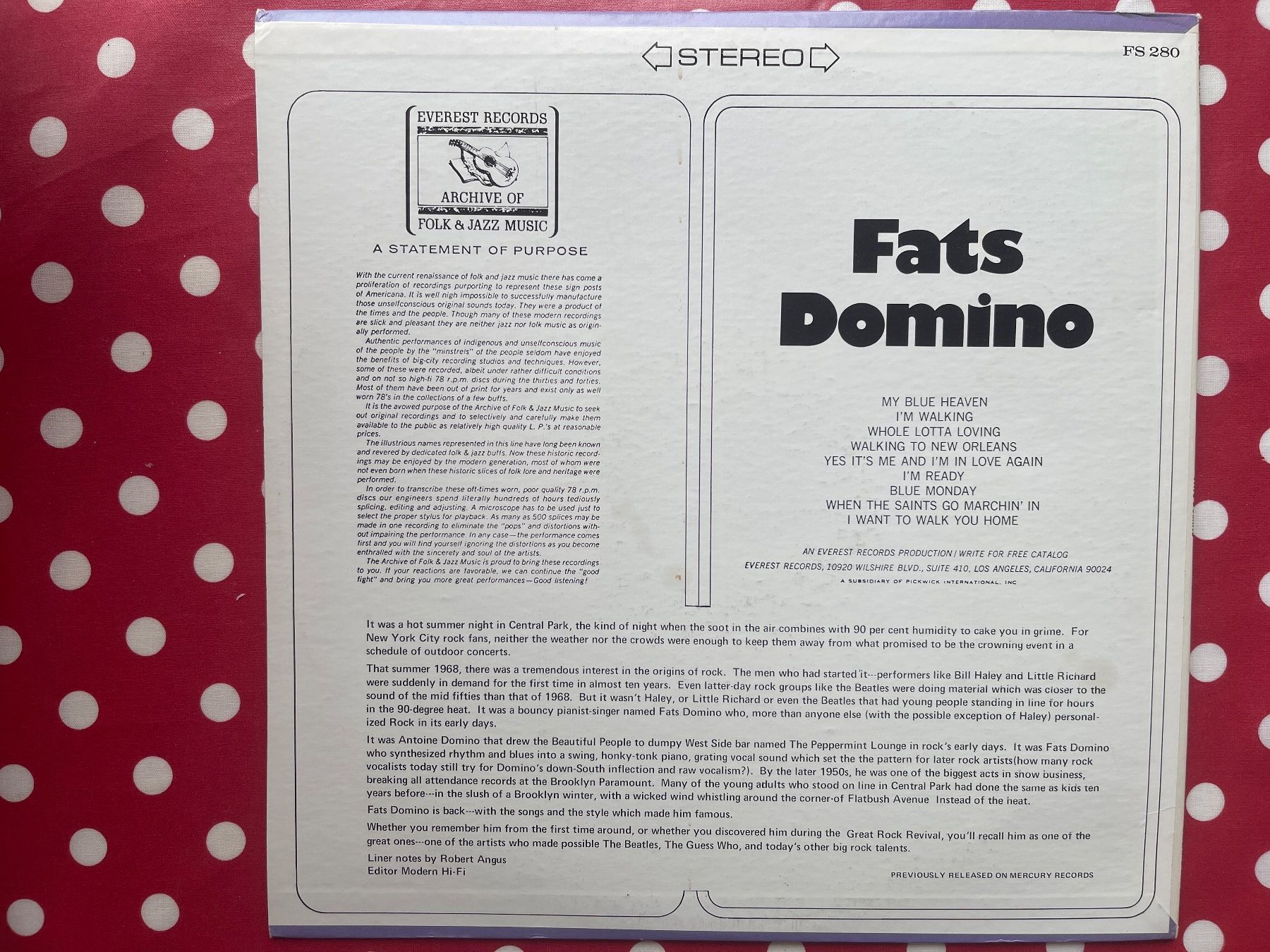 Vinyles: A609/Fats Domino – D'occasion à Frutigen par Philippe_jsp 1