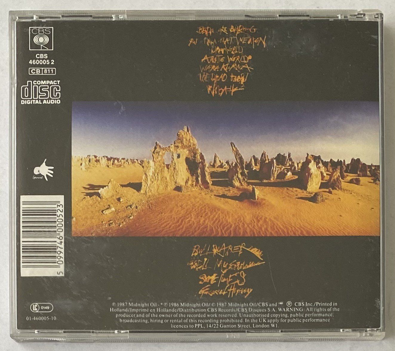 CDs: Midnight Oil, Diesel and Dust – Gebraucht aus Flums von Asquillo 1