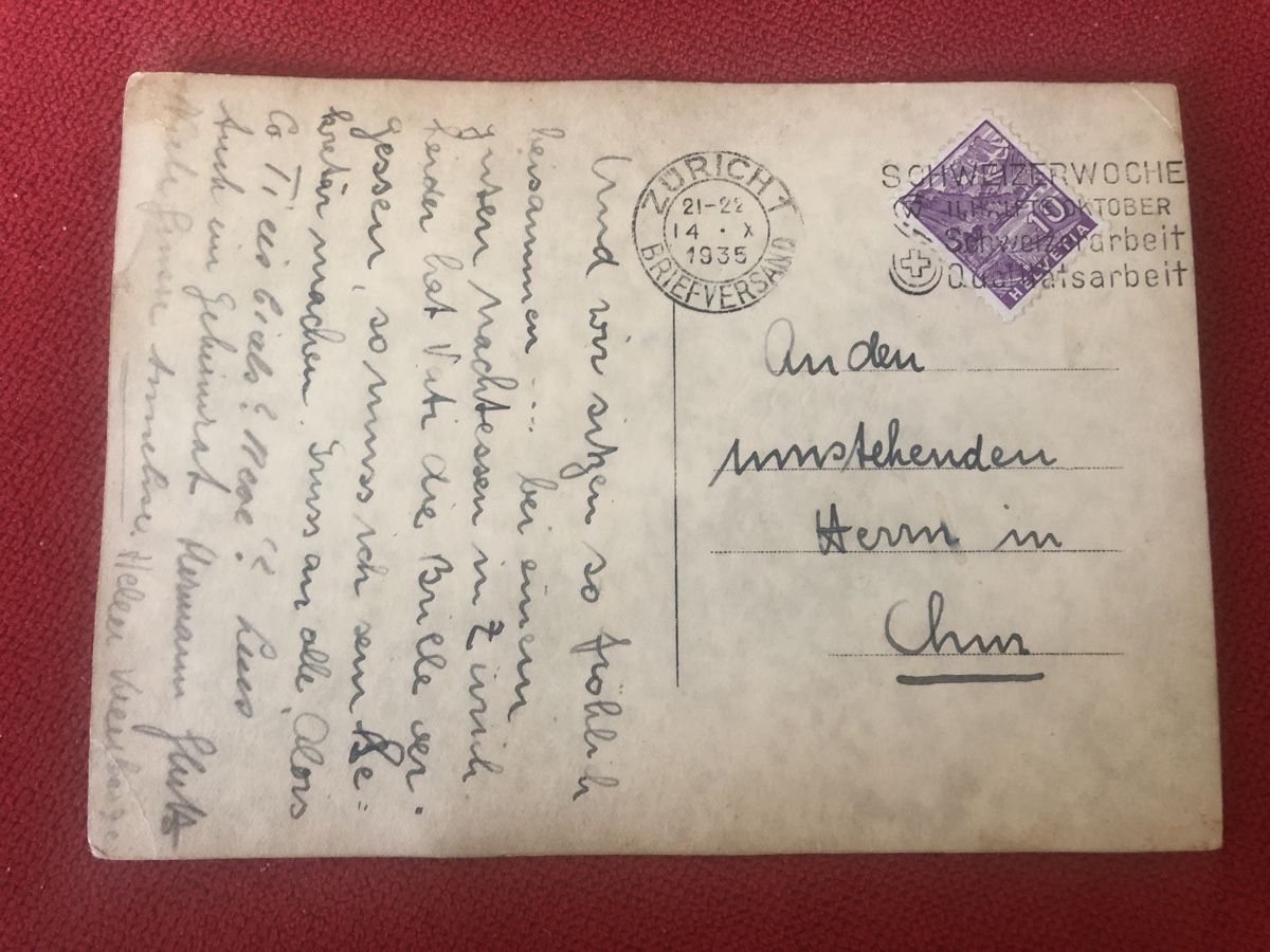 Ansichtskarten: Original Aufnahme HOLZKLASSE SBB CFF FFS – Gebraucht aus Lufingen von Rac0 1