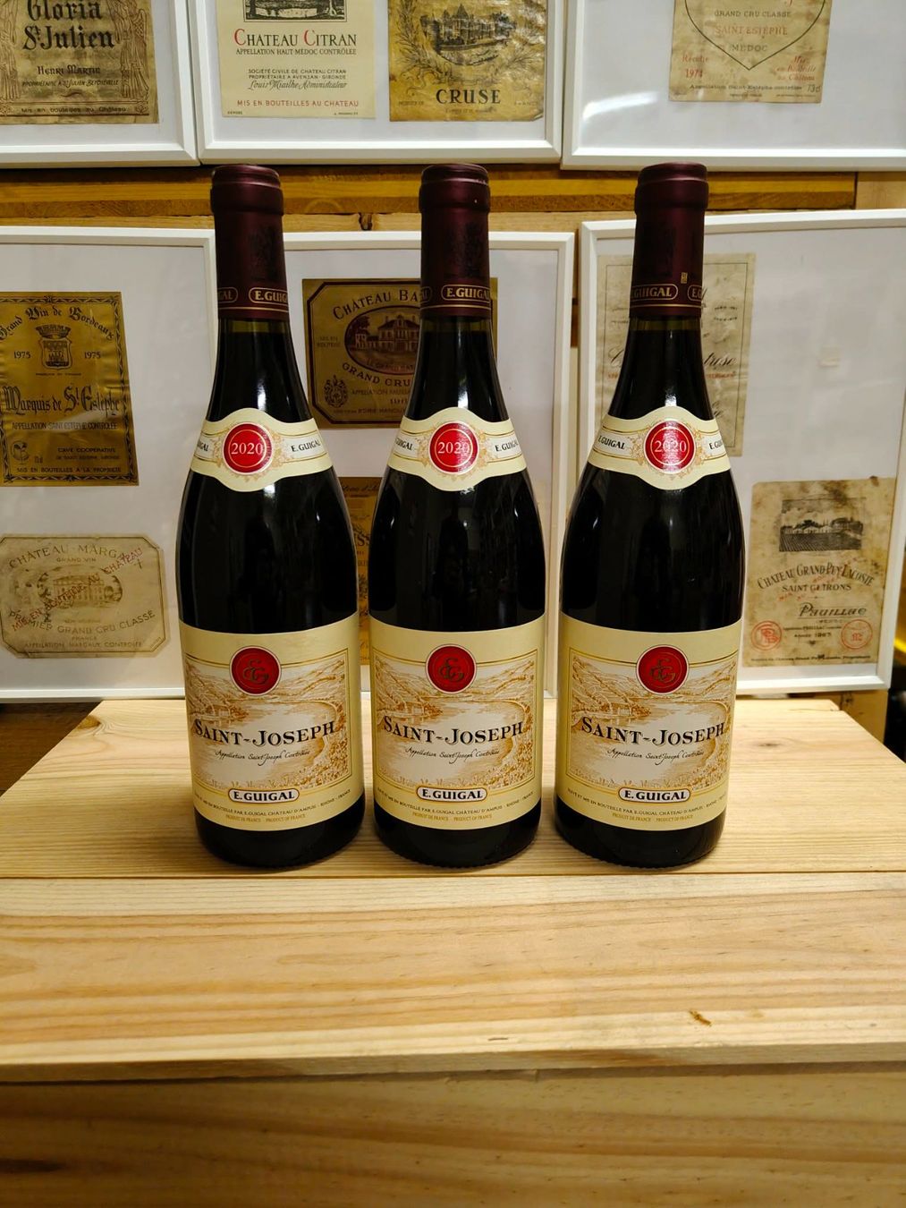 Vino: 3x 2020  SAINT JOSEPH E.GUIGAL – Nuovo e nell'imballaggio originale da Münchenstein venduto da weinundspirituosen