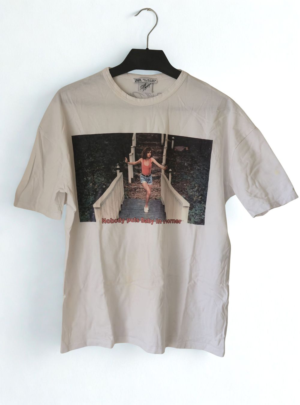 Zara T-shirt: T-shirt Zara Dirty Dancing, taille S – Usato da Genève venduto da MariaS2