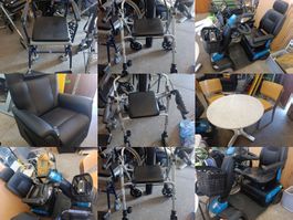 Verschiedene,,, Inva-Wagen Inva-Fahrzeuge Rollstuhl-Wägeli,,