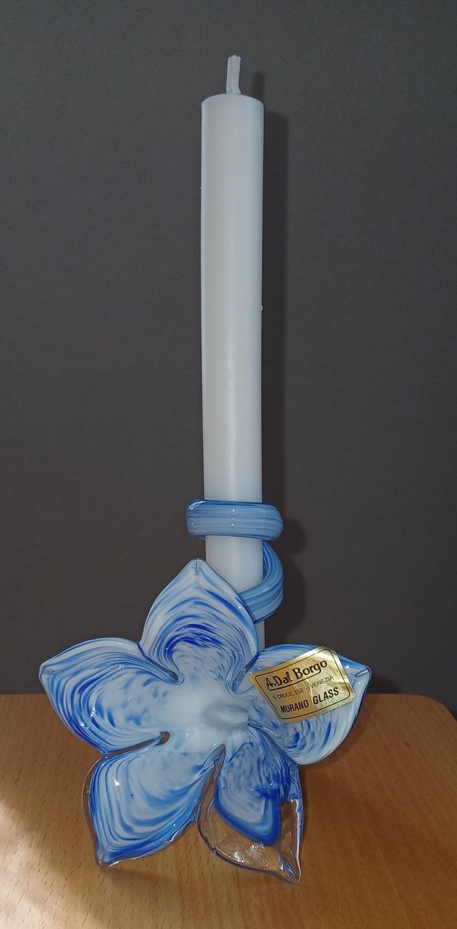 Murano Kerzenständer: Muranoglas Dekoobjekt/Sammlerstück – Neu (gemäss Beschreibung) aus Alpnach Dorf von jkp_k62jg 1