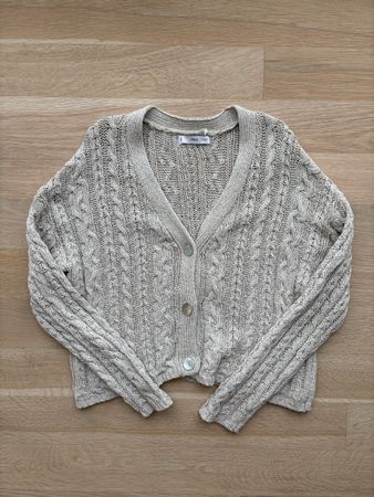 Strickjacke beige XL MNG