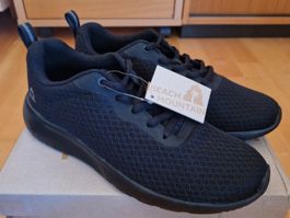 BEACH MOUNTAIN Re-Taifun Damen Sneaker, Gr. 40, schwarz NEU