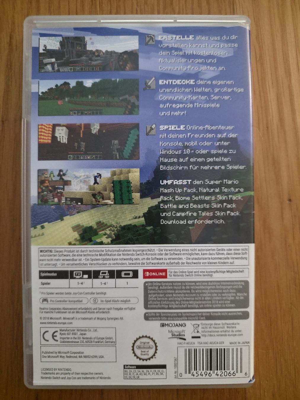 Nintendo Spiele: Minecraft - Nintendo Switch  – Gebraucht aus Zürich von jabo22 1