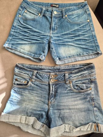 2 Jeanshose kurz Gr.38