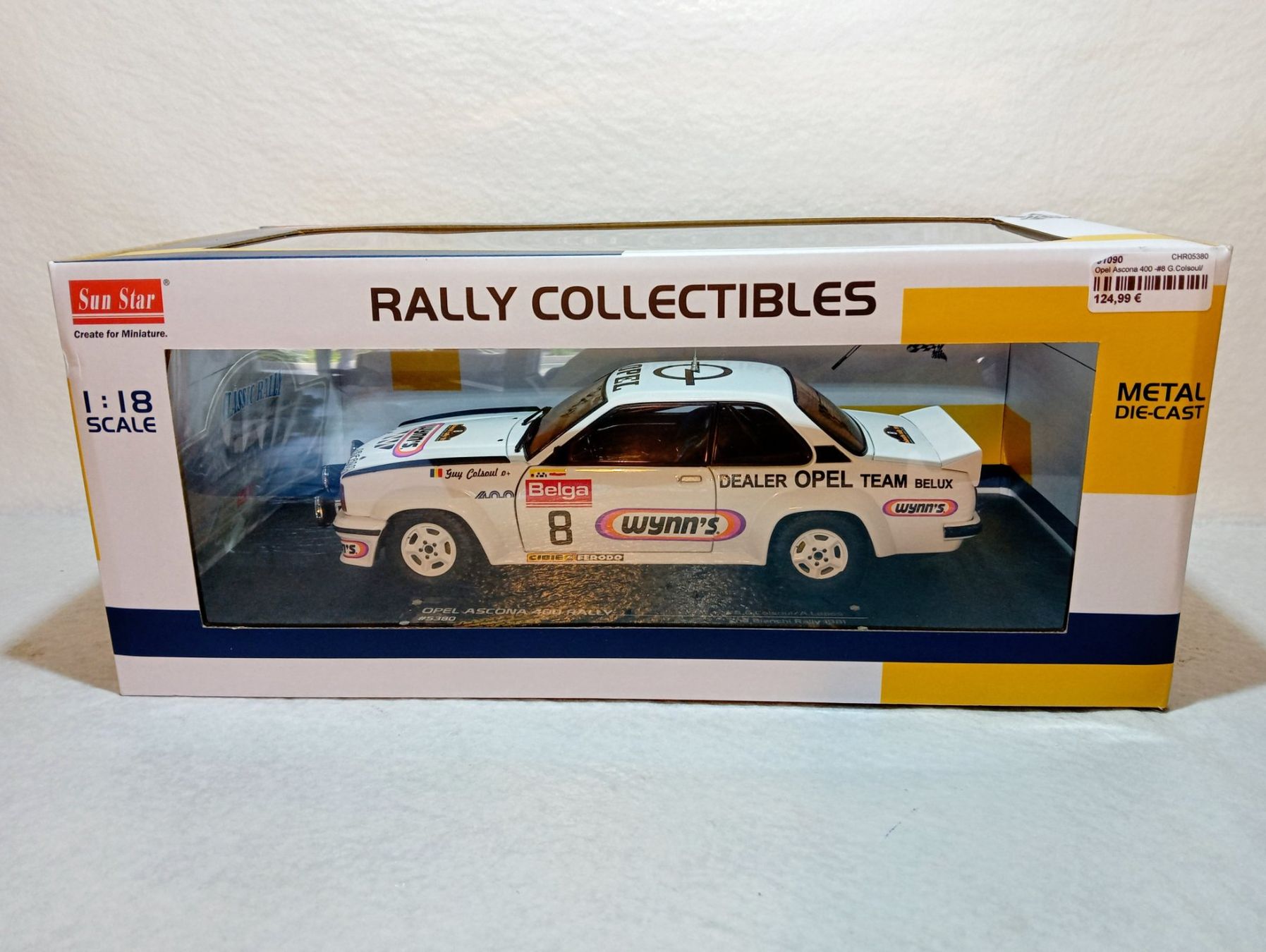 Opel Modellini d'auto: Opel Ascona 400 Rally – Nuovo e nell'imballaggio originale da Huttwil venduto da Secondtrain 8