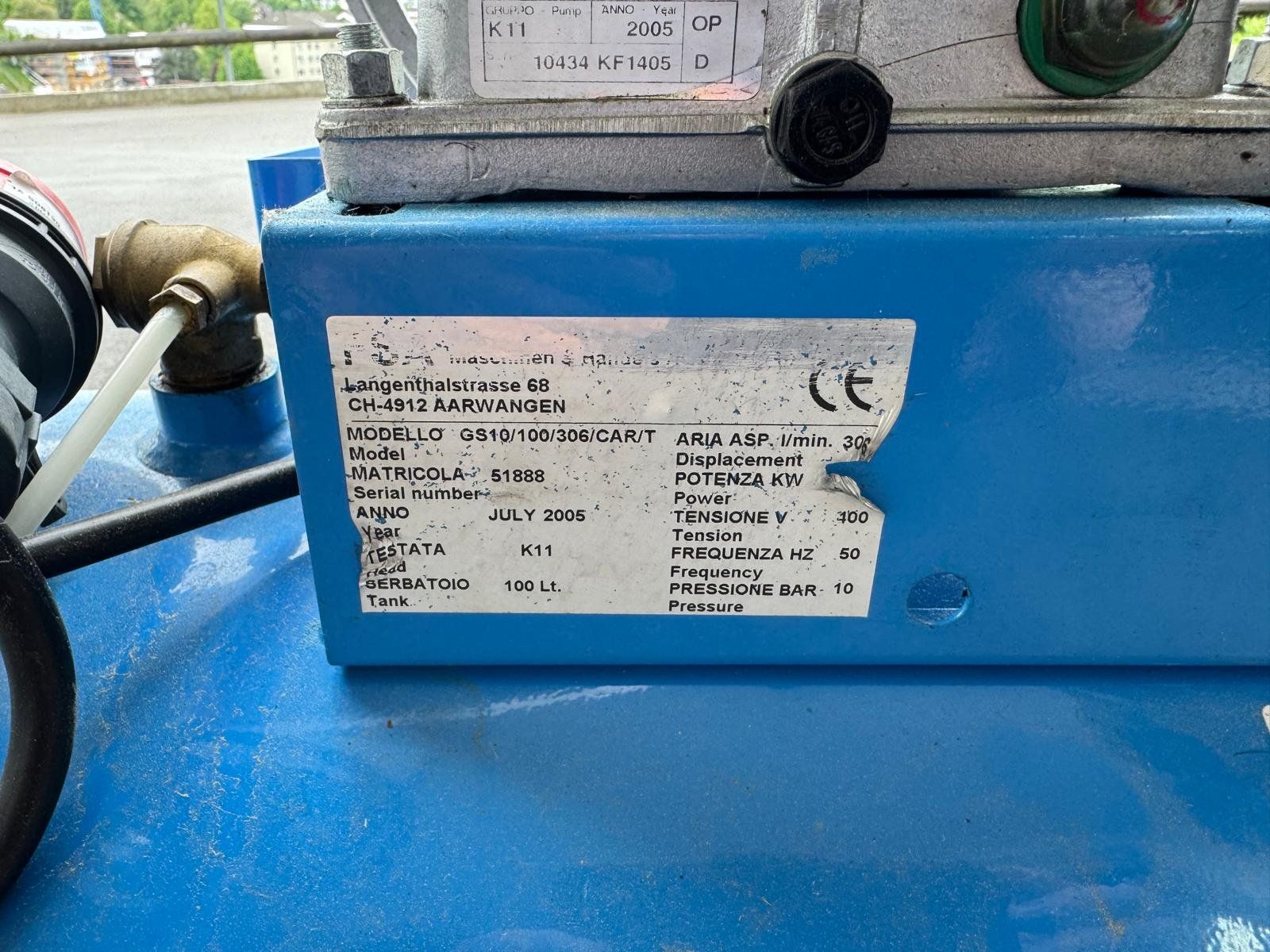 Compressori: Luftkompressor 100Lt – Usato da Obernau venduto da ga150561 2