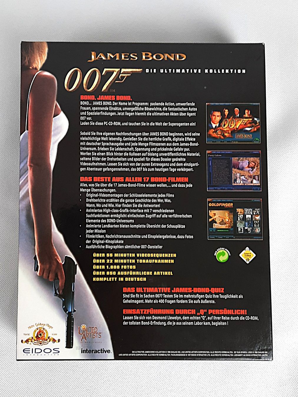 Giochi: EIDOS "James Bond 007: Die ultimative Kollektion" – Usato da Beinwil am See venduto da Restwert_Beinwil 1
