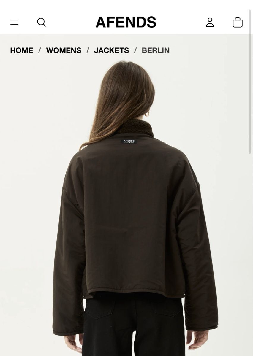 Giacche: AFENDS Reversible Berlin Jacket in coffee Size S – Usato da Zürich venduto da sch_2jyl 8