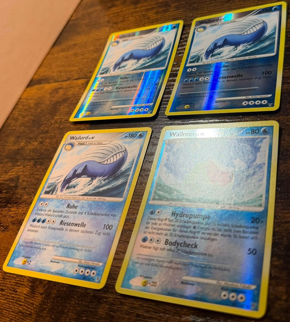 Pokémon Carte collezionabili: Wailord & Wailmer Bundle / 47 & 87 – Usato da Zürich venduto da PEACECOCOON 1
