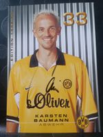 Karsten Baumann - BVB - Handsignierte alte Karte