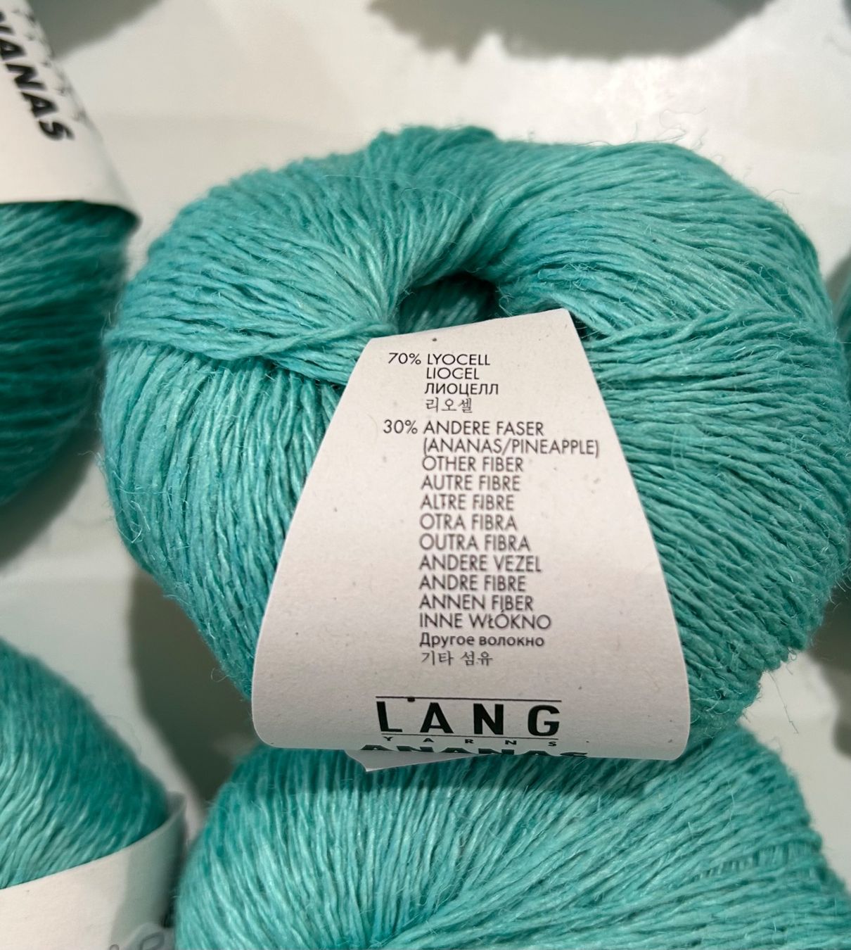 Wolle: 9 pelotes Ananas Langyarns – Neu und originalverpackt aus Bex von valetted 2