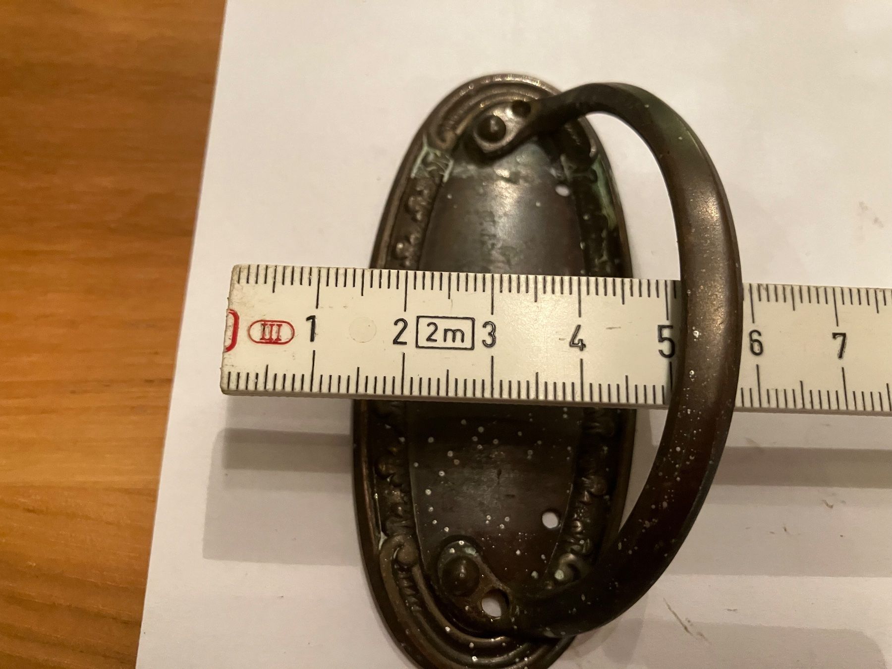 Ferramenta: 3 Antike Schubladengriffe Bronze patiniert Griffe Möbelgr... – Usato da Dintikon venduto da 51rh 2