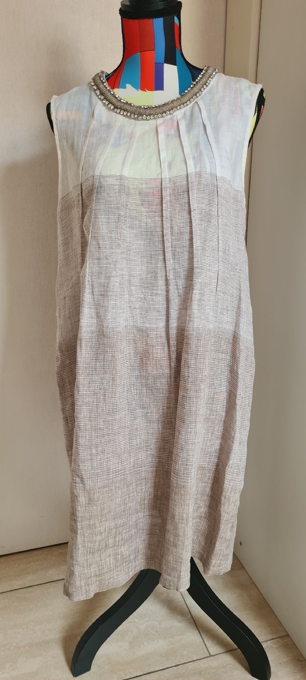 Vestiti: Leinenkleid von "FFC", Grösse 38 – Nuovo (secondo la descrizione) da Untersiggenthal venduto da elisabeth076