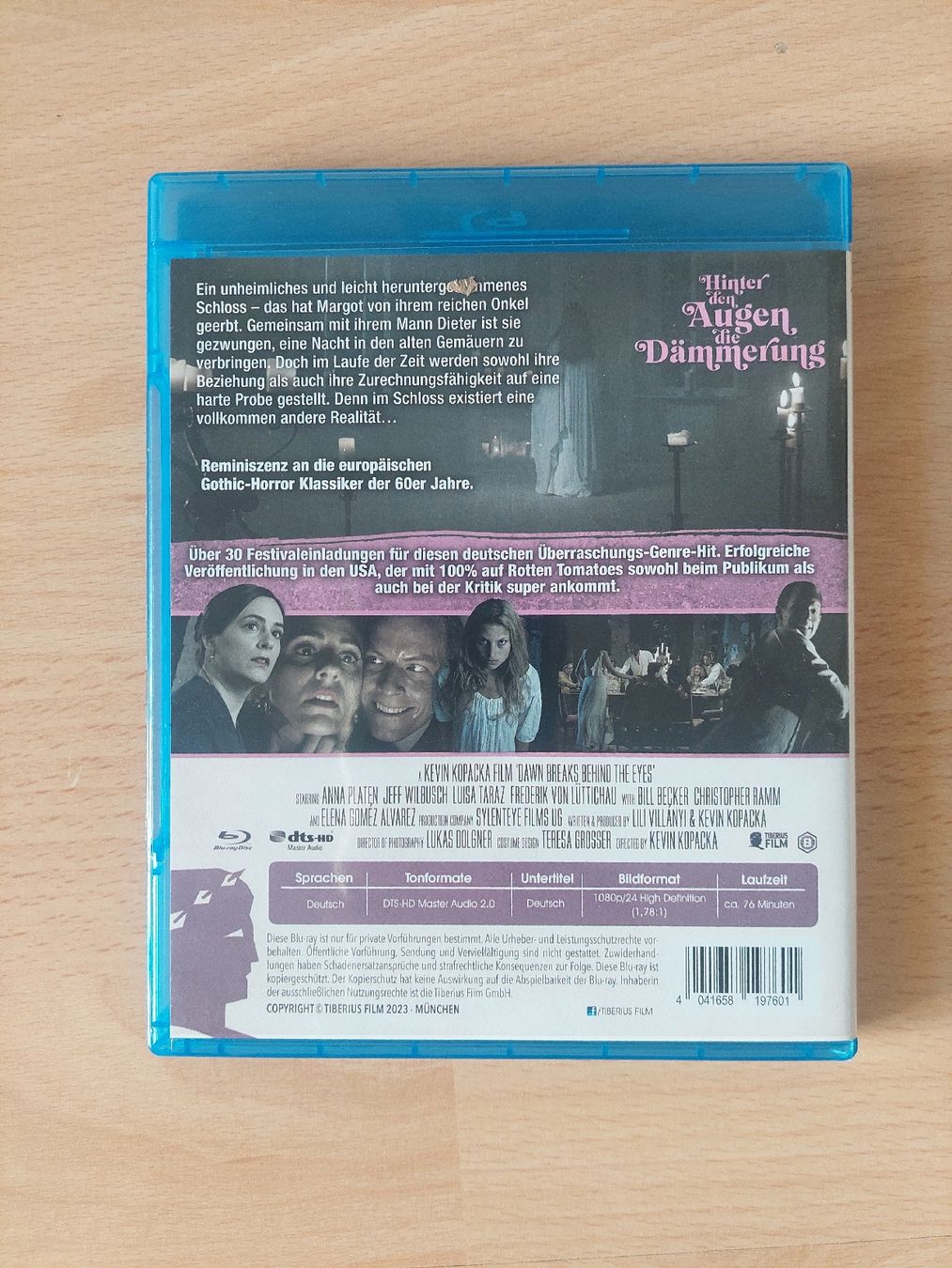 Tutti i DVDs: Hinter den Augen die Dämmerung bluray – Usato da Biel/Bienne venduto da Totalkelly 1