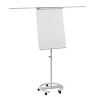 %neuer, mobiler Flipchart mit 2 Seitenarmen