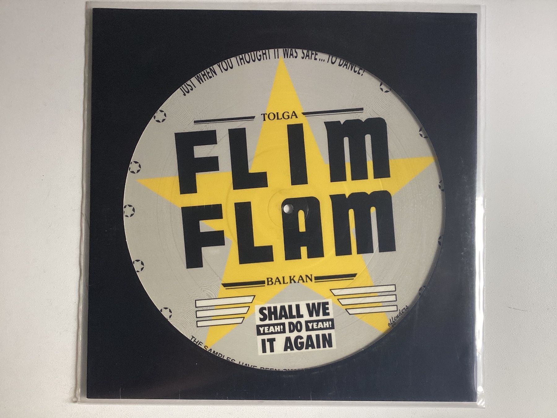 Dischi in vinile: Flim Flam Picture-Disc-LP - Shall We Do It Again – Usato da Gutenswil venduto da Hamzian