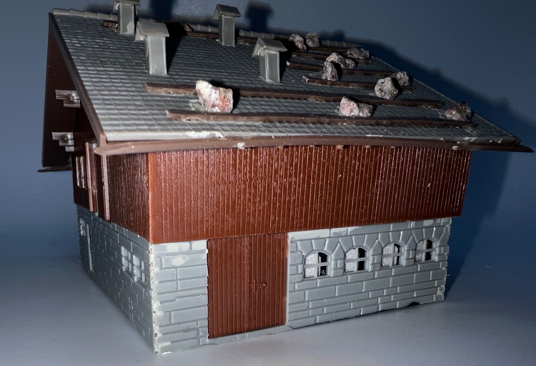 Faller Modellini di ferrovie: Faller-N, großes Scheune (zu Bauernhaus) – Usato da Basel venduto da jonnyhaas 4