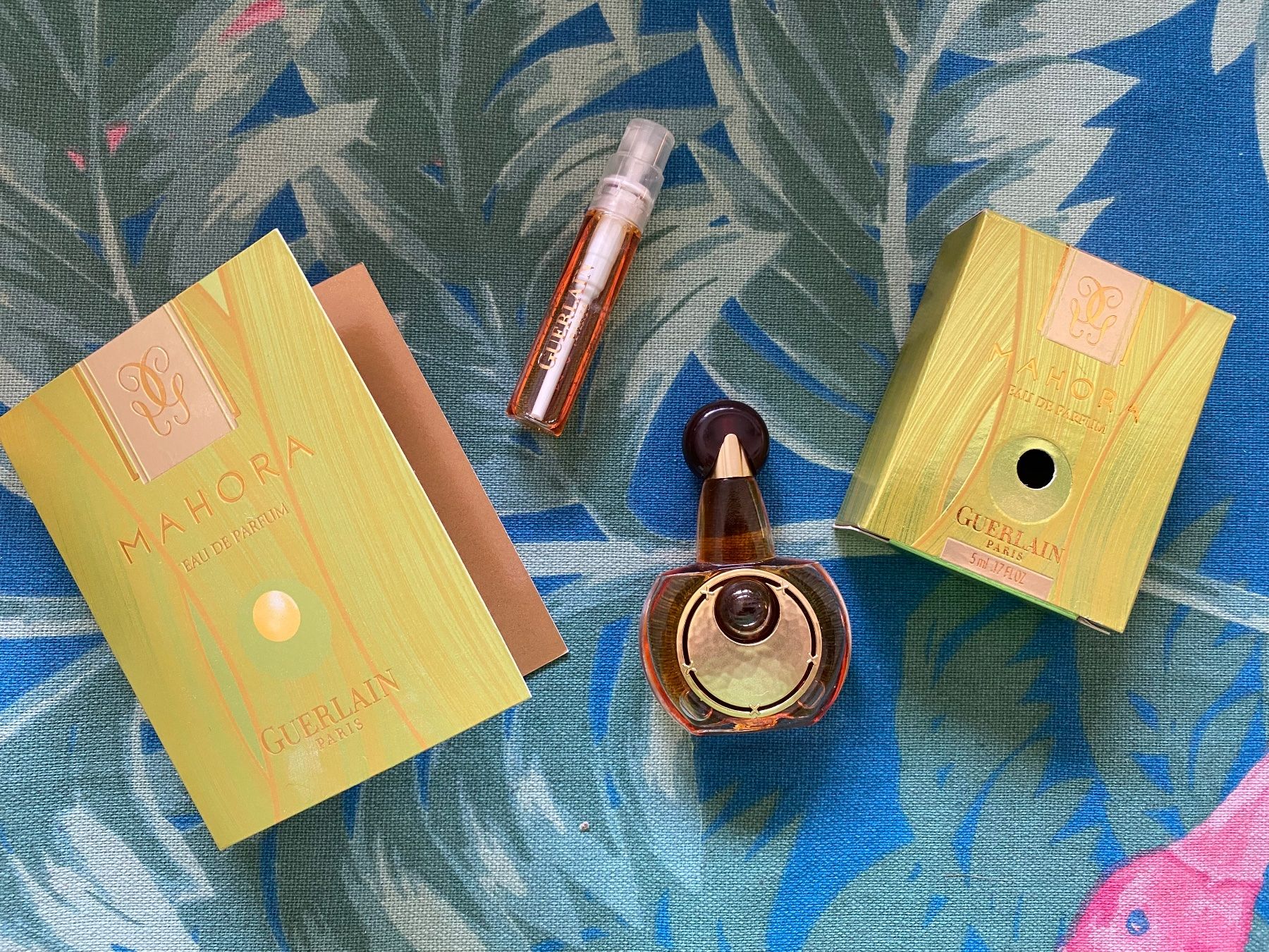 Guerlain Parfum & Eau de Toilette: Miniatures eau de parfum Mahora Guerlain – Neu und originalverpackt aus Bouveret von wes_7zll