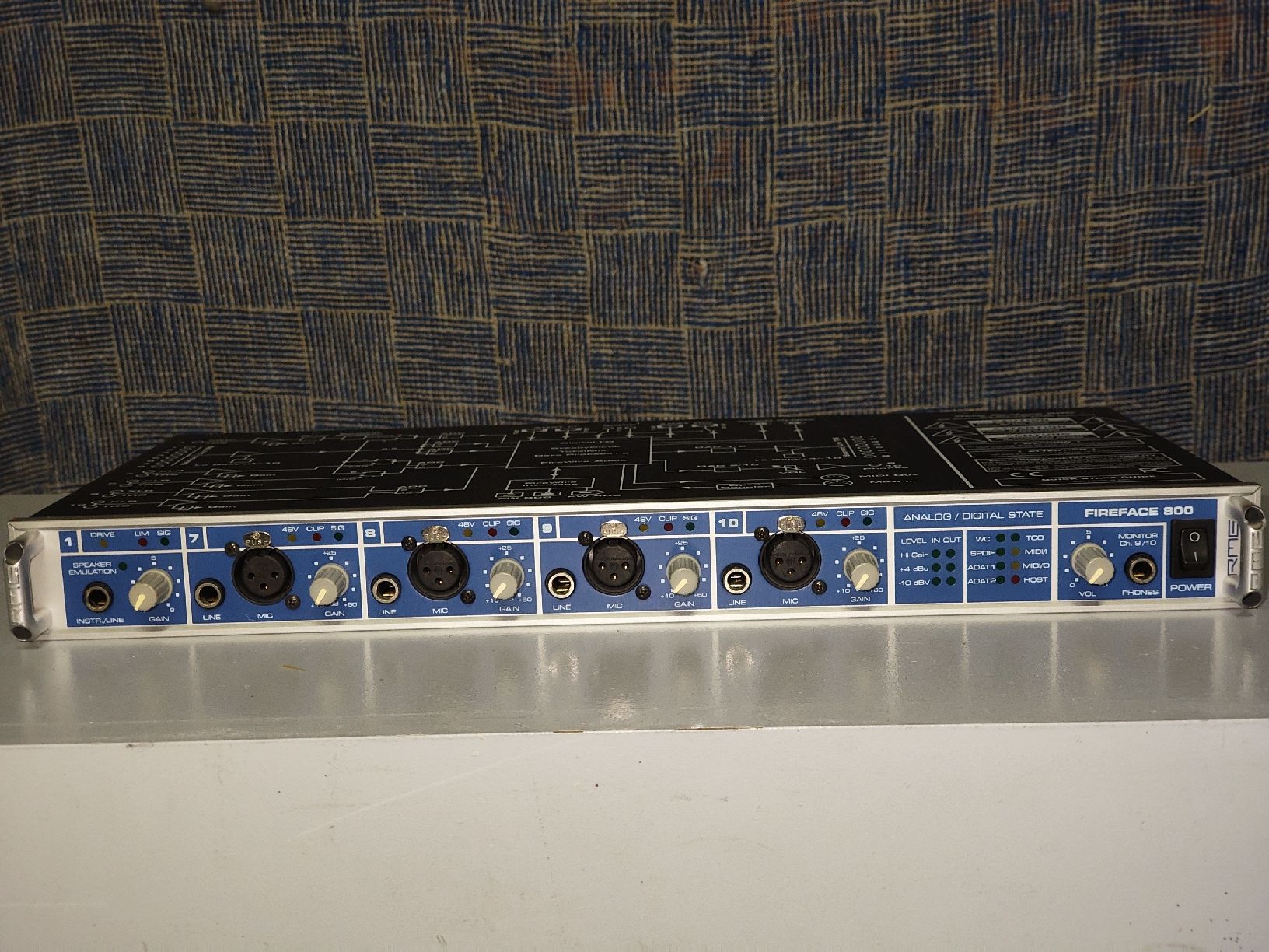 RME Studioequipment: RME Fireface 800 – Defekt aus Zürich von sinusco