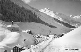 Andermatt (UR) Winterpanorama