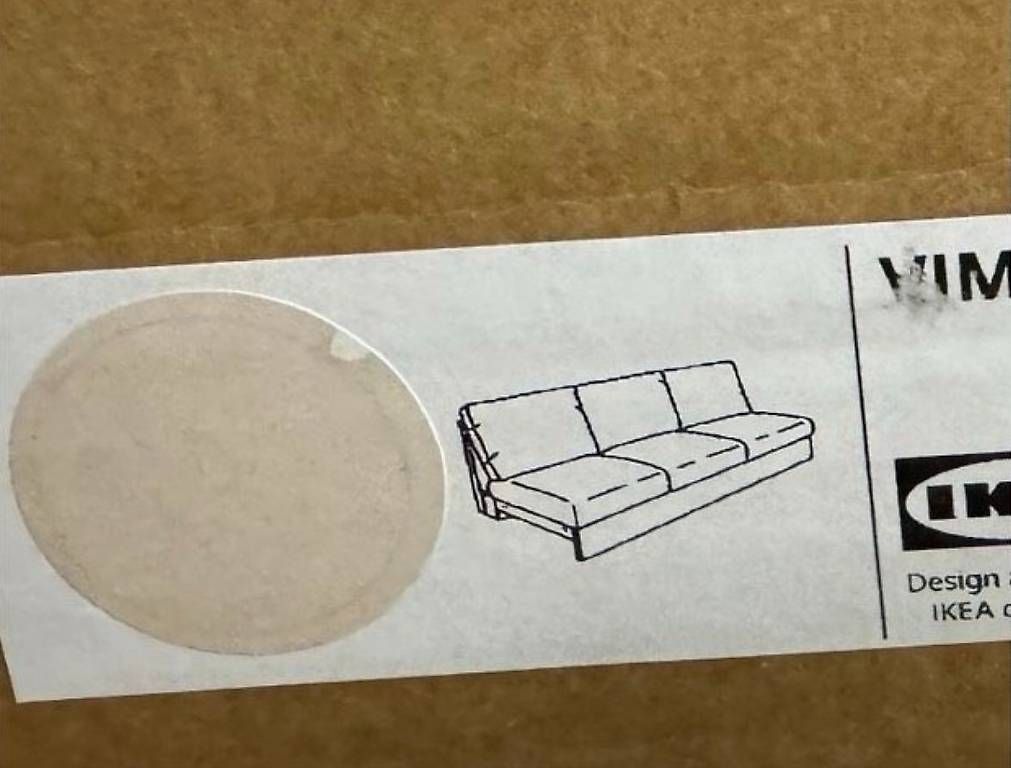 Divani: VIMLE Bezug 3er-Sofa, Hillared beige – Usato da Basel venduto da art_prk8 1