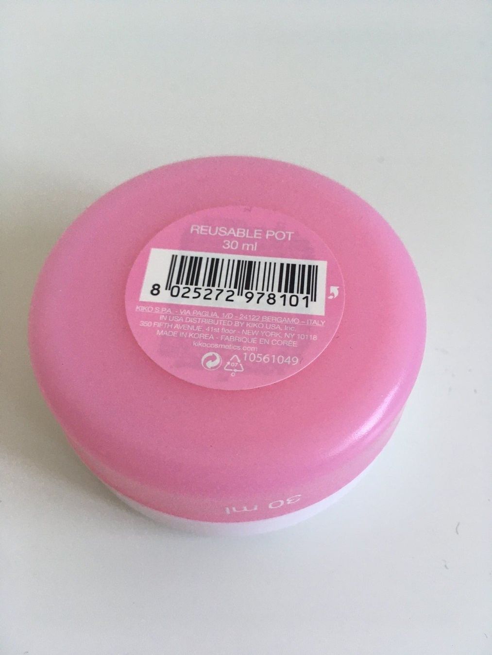 Cura del viso: Pot KIKO réutilisable 30 ml neuf – Nuovo e nell'imballaggio originale da Biel/Bienne venduto da almercaa 1