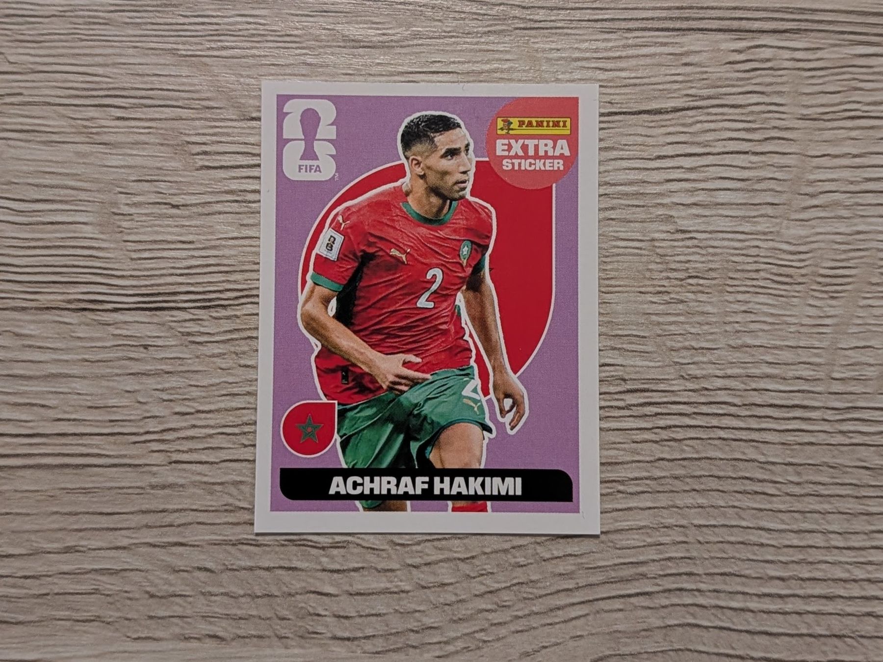 Panini Carte collezionabili: Extra sticker Panini World Cup 2026 / Achraf Hakimi Regular – Nuovo (secondo la descrizione) da la Chaux-de-Fonds venduto da Standboard