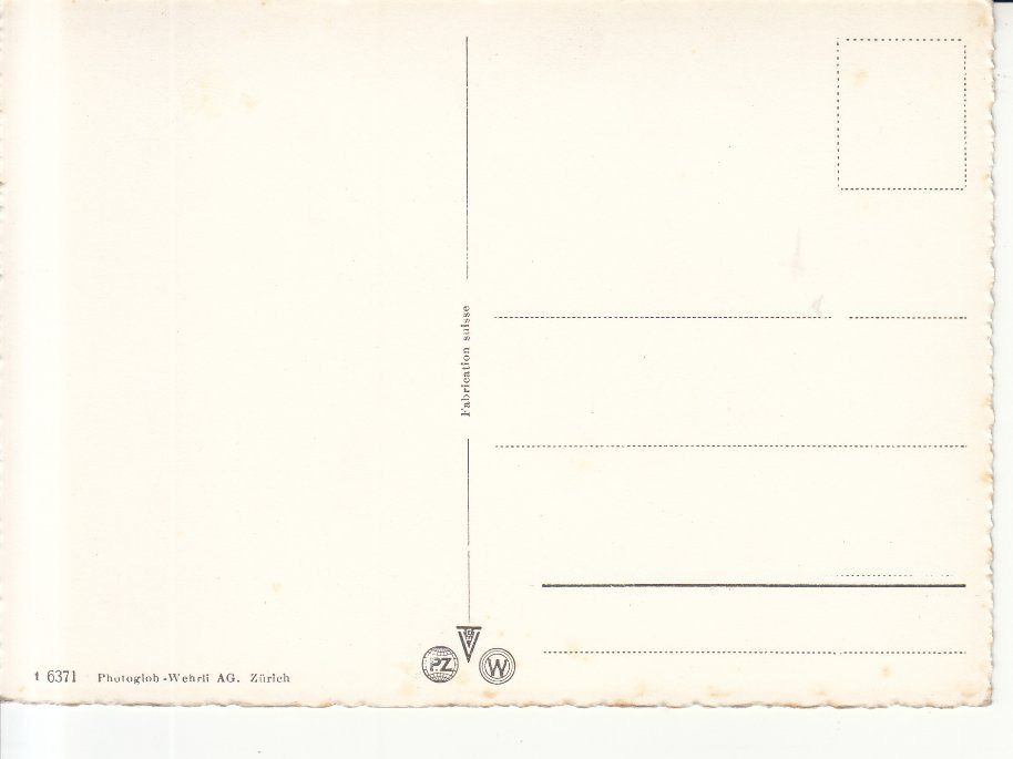 Cartoline postali: Zürich Landesmuseum ca. 1960 – Usato da Bürglen TG venduto da StampGraf 1